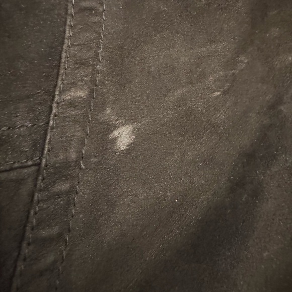 VTG! ICEBERG Ice Peace Panda Bomber Pelle Leather w/ Panda Embroidery, sz XL - Picture 5 of 14